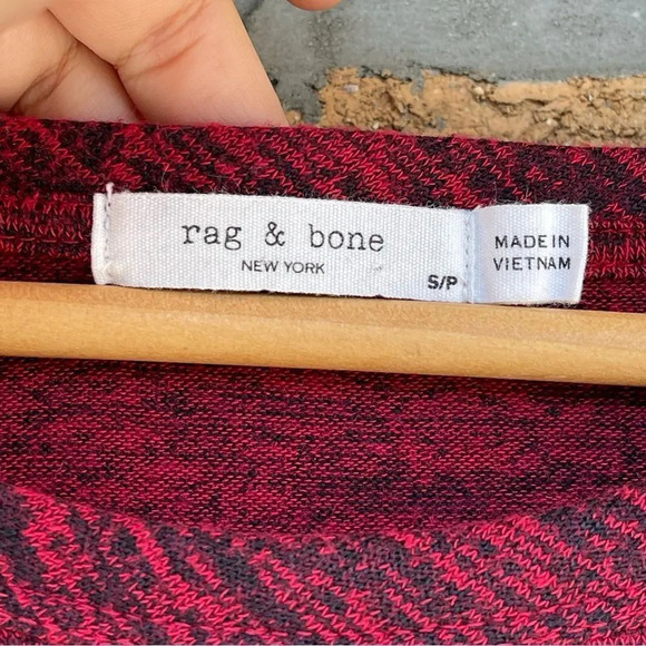 Rag & Bone Hudson Long Sleeve Tee small - Picture 5 of 8